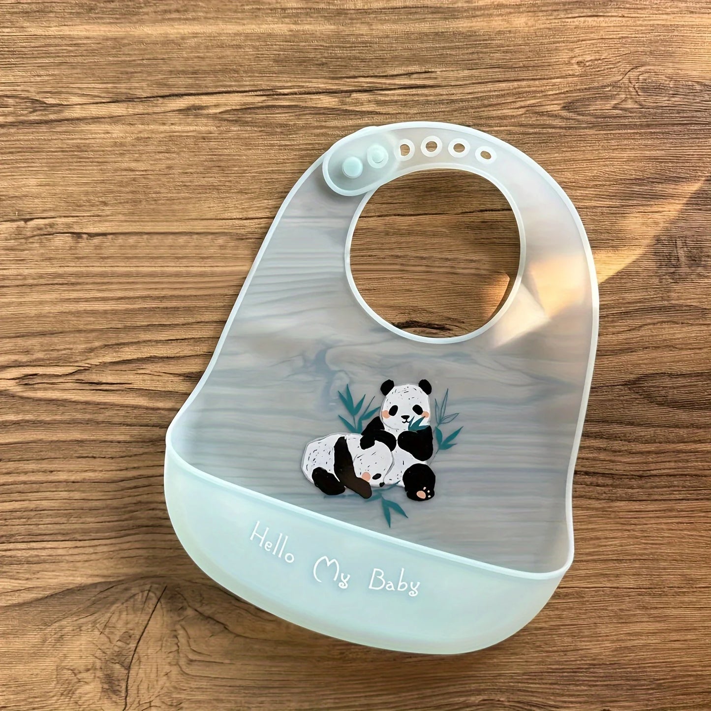 Silicone Baby Bib - Waterproof with Food Catcher Pocket