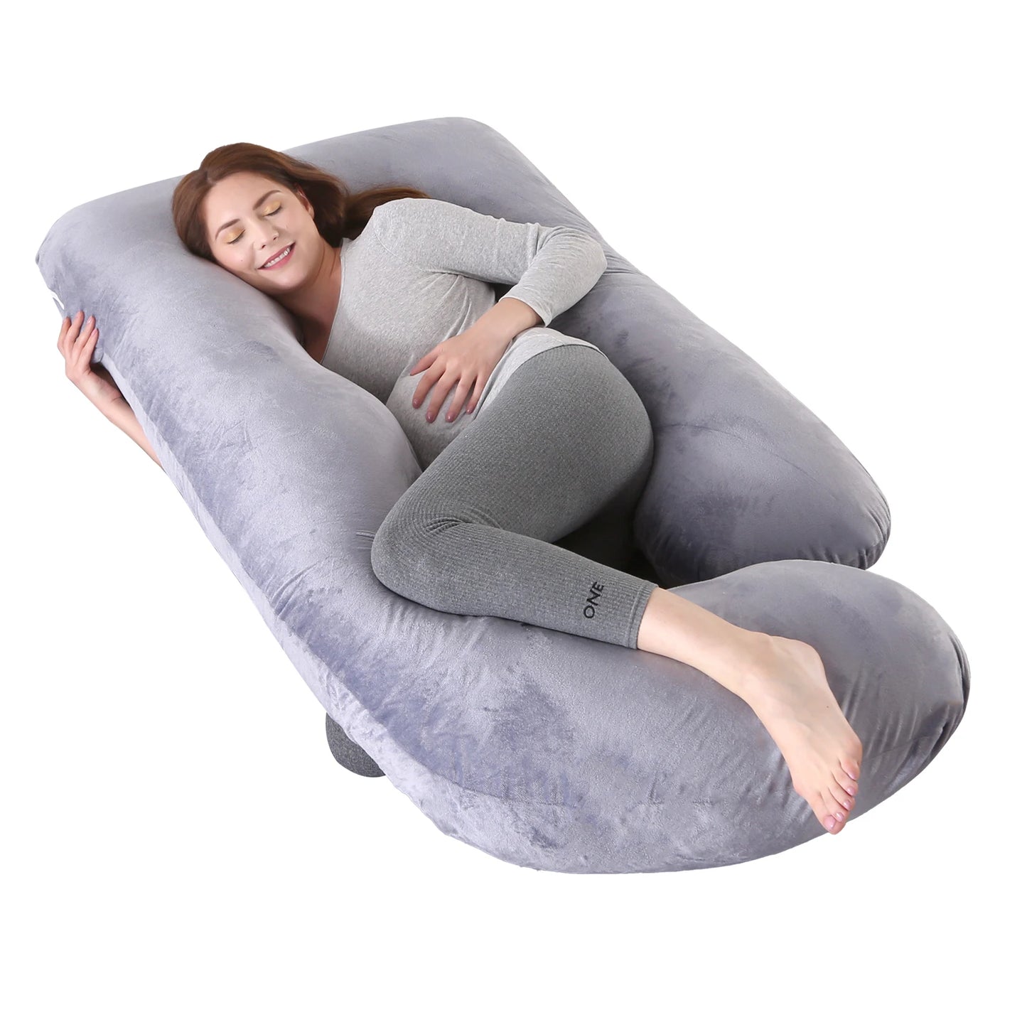 G-Shaped Pregnancy Pillow - Full Body Support