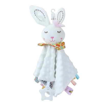 Baby Comfort Blanket - Soft Plush Animal Soother