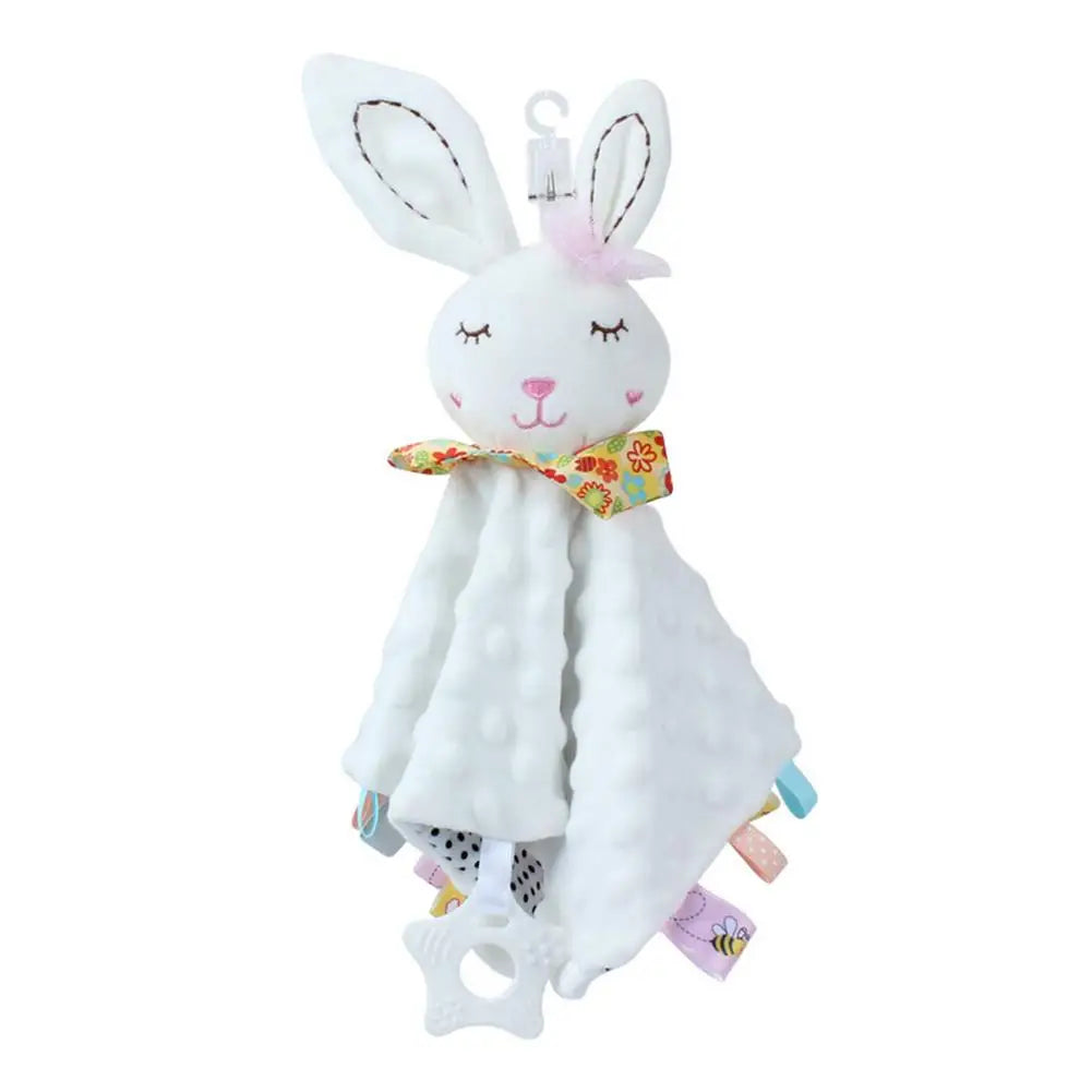 Baby Comfort Blanket - Soft Plush Animal Soother