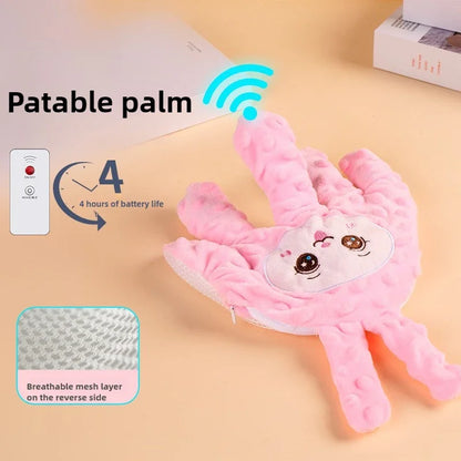 Baby Soothing Sleep Aid - Plush Hand Pillow with Remote Control