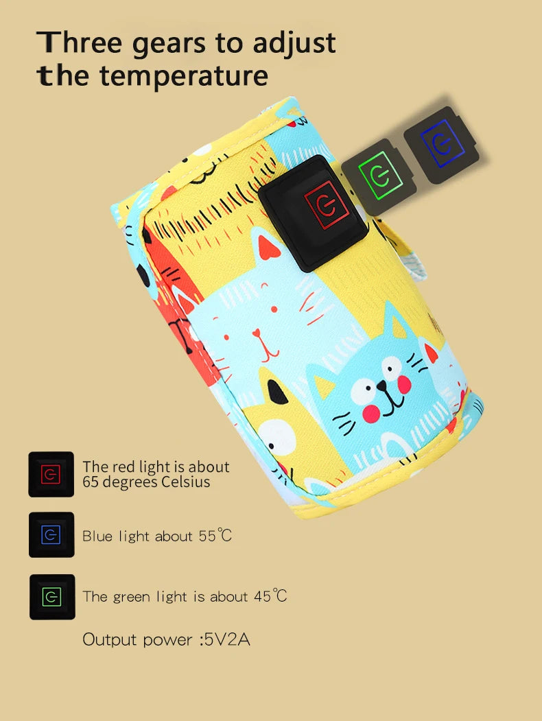 Portable USB Bottle Warmer