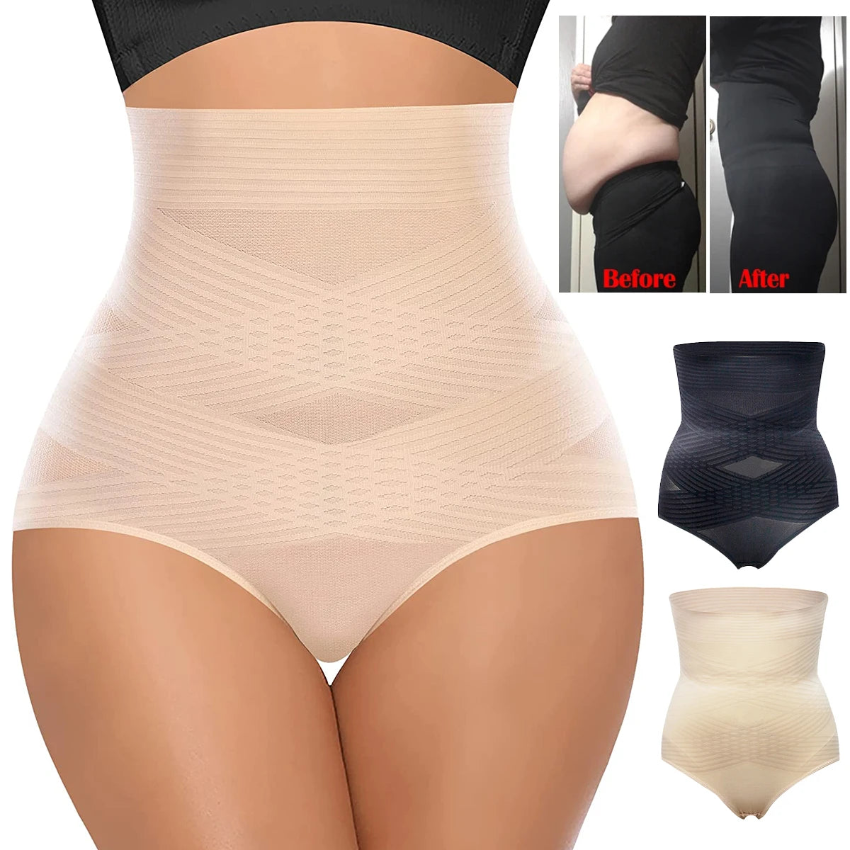 Postpartum High Waist Shaping Briefs - Tummy Control & Support