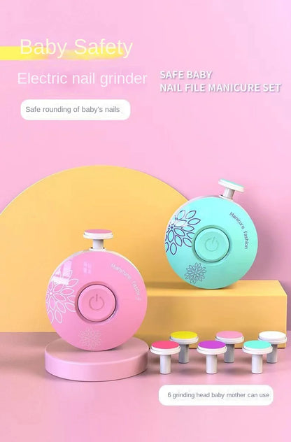 Electric Baby Nail Trimmer - Safe Nail Care Kit for Newborns & Infants