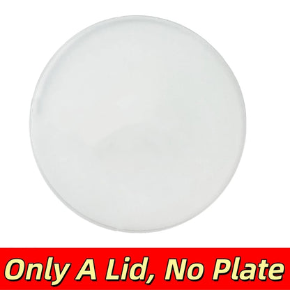 Silicone Suction Plate with Lid - Divided Baby Feeding Dish