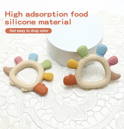 Baby Dinosaur Silicone Teether - BPA Free