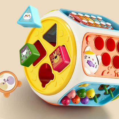 Baby Phone Toy with Music & Lights - Educational Mobile Learning Toy