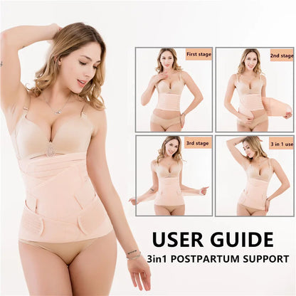 3-in-1 Postpartum Belly Wrap