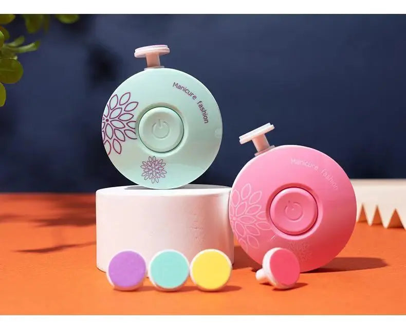 Electric Baby Nail Trimmer - Safe Nail Care Kit for Newborns & Infants