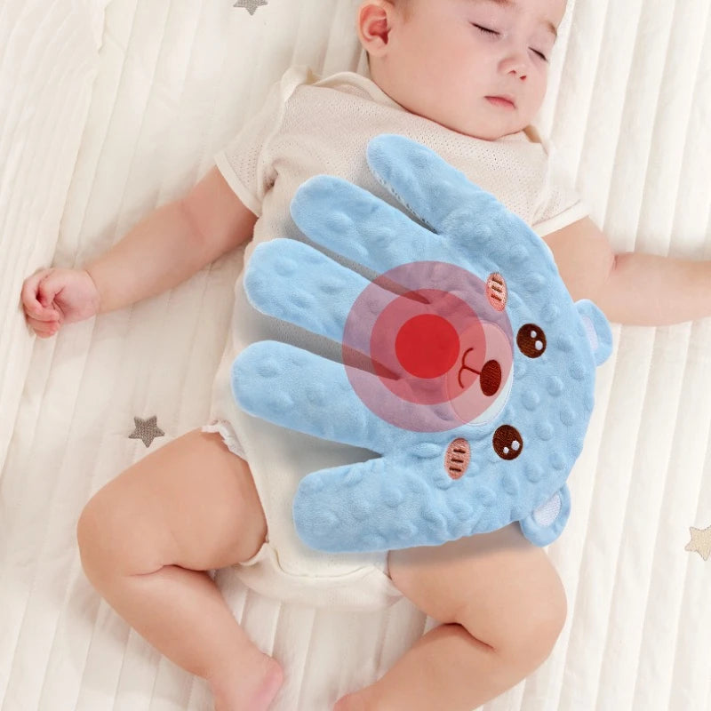 Baby Soothing Sleep Aid - Plush Hand Pillow with Remote Control