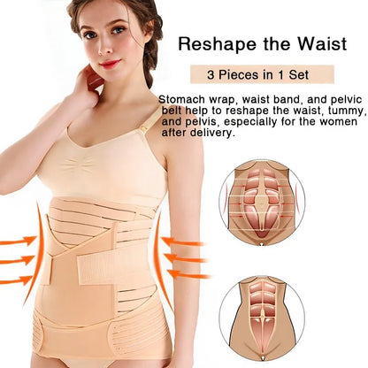 3-in-1 Postpartum Belly Wrap