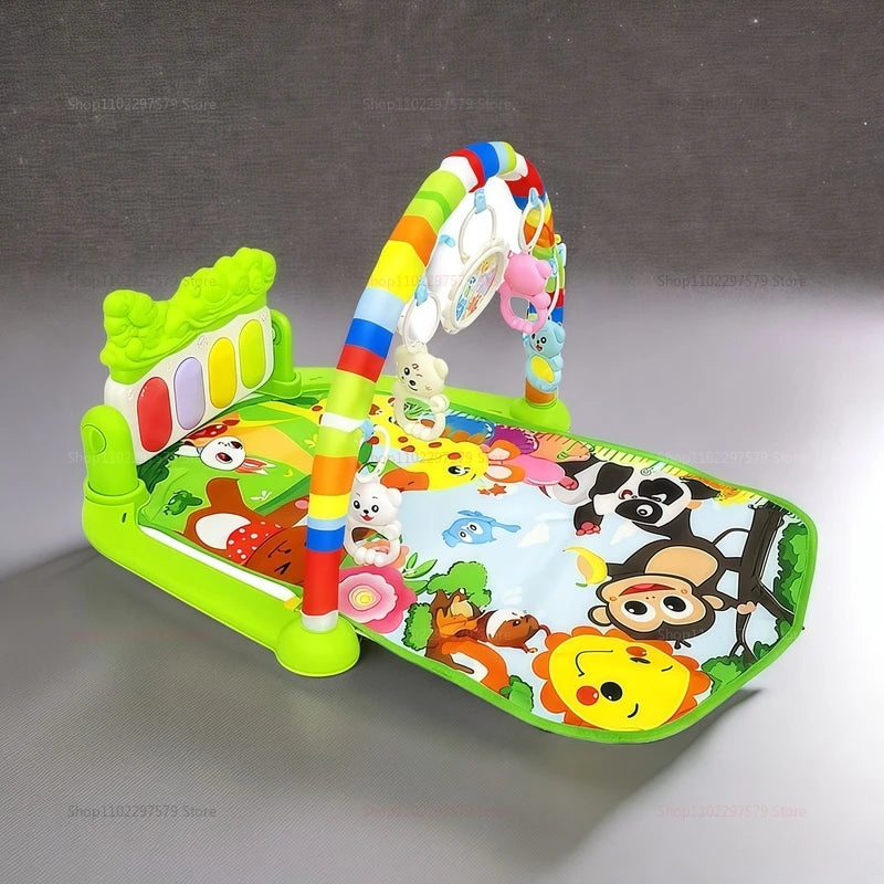 Baby Activity Gym with Piano & Music - Dinosaur Theme Play Mat
