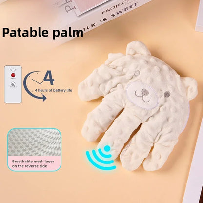 Baby Soothing Sleep Aid - Plush Hand Pillow with Remote Control