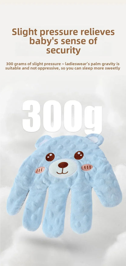 Baby Soothing Sleep Aid - Plush Hand Pillow with Remote Control