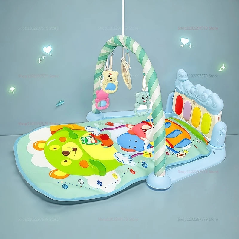 Baby Activity Gym with Piano & Music - Dinosaur Theme Play Mat