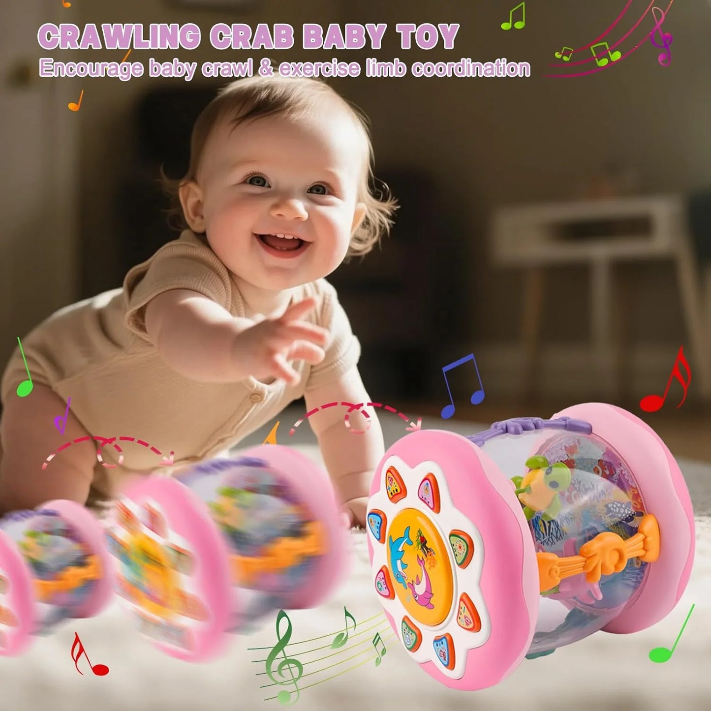 Interactive Musical Light Roller
