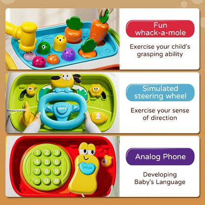 Baby Phone Toy with Music & Lights - Educational Mobile Learning Toy