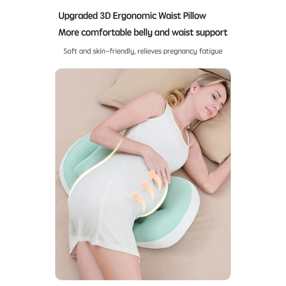 Pregnancy Pillow - Full Body Support Pillow with Free Auxiliary Cushion