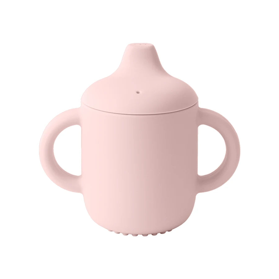 Baby Silicone Training Cup - 180ml Learning Sippy Cup