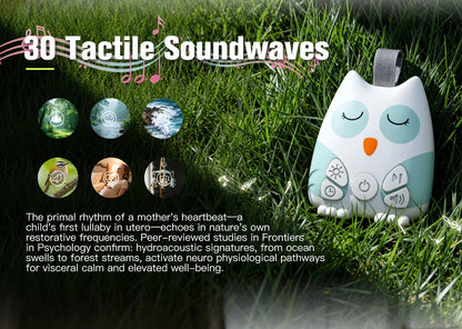 Portable White Noise Sound Machine with Cry Sensor & Night Light