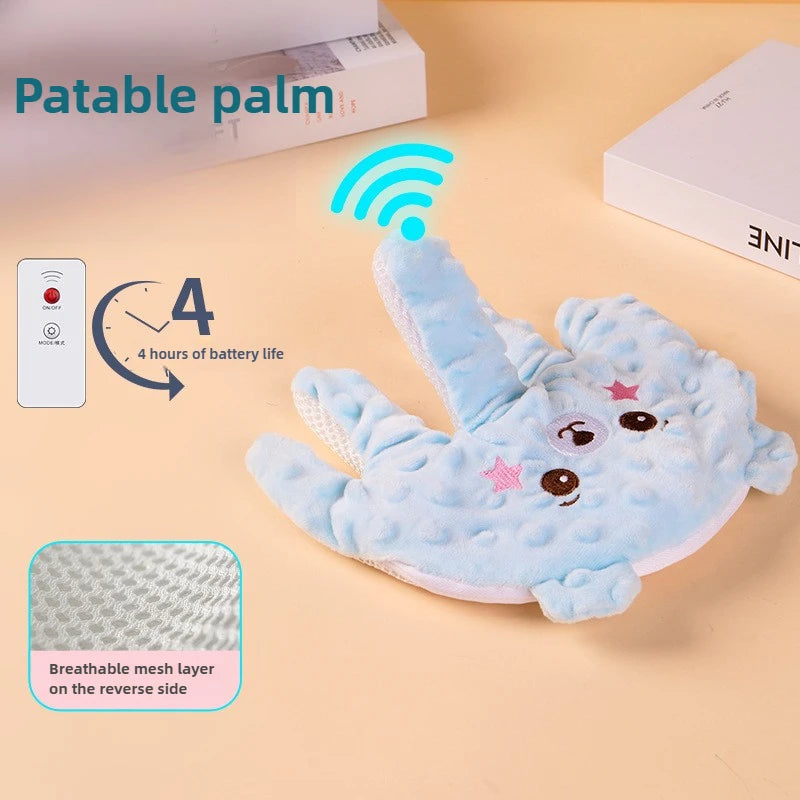 Baby Soothing Sleep Aid - Plush Hand Pillow with Remote Control