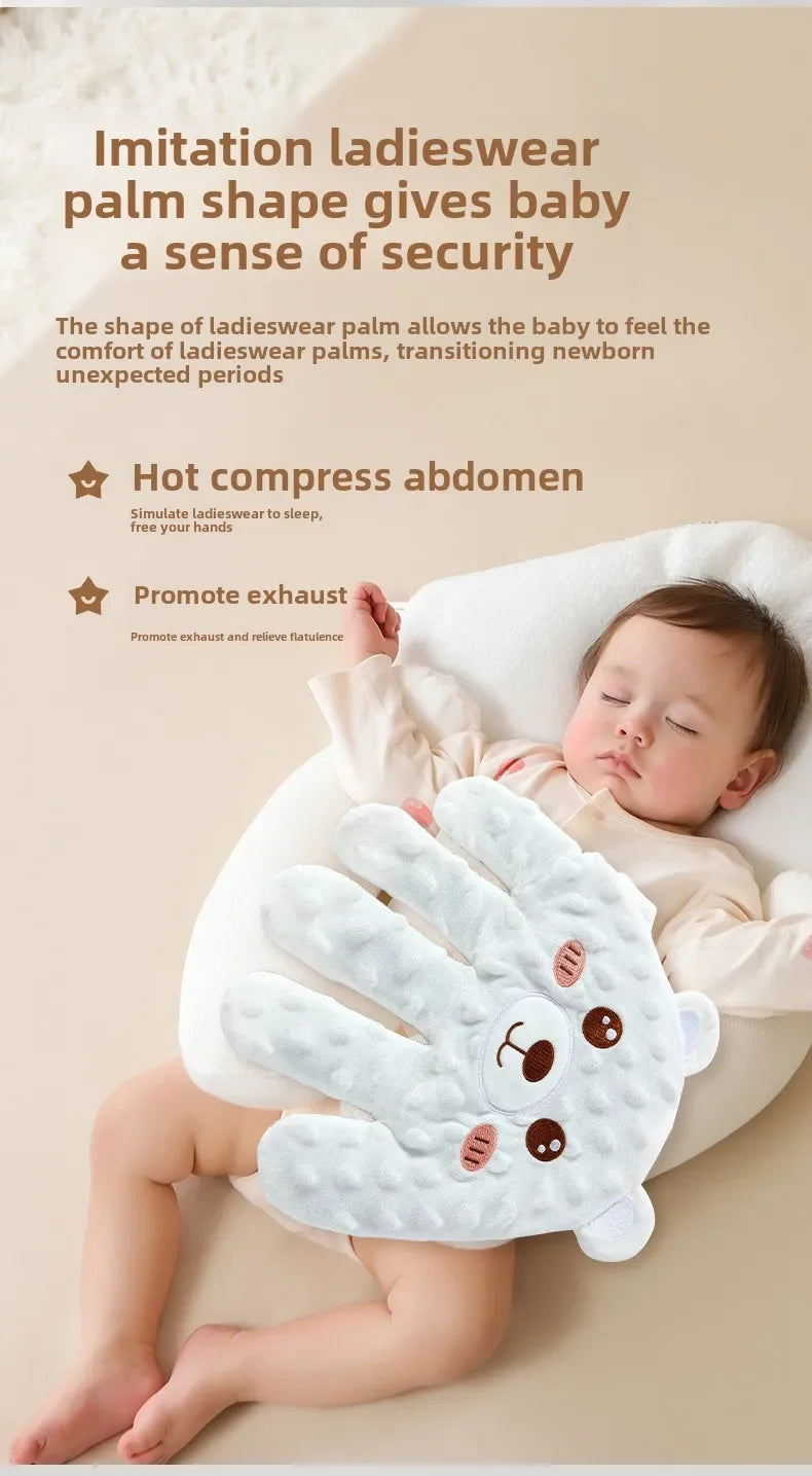 Baby Soothing Sleep Aid - Plush Hand Pillow with Remote Control