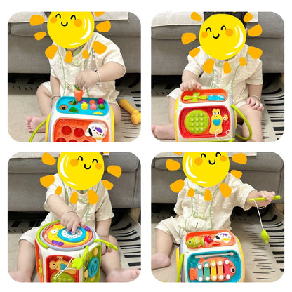 Baby Phone Toy with Music & Lights - Educational Mobile Learning Toy
