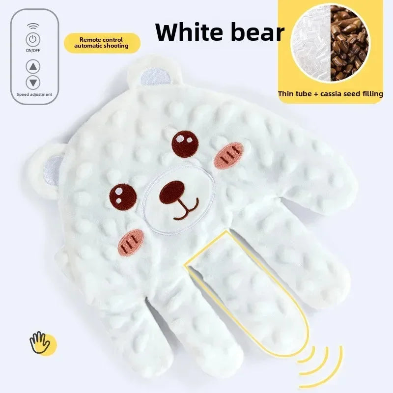 Baby Soothing Sleep Aid - Plush Hand Pillow with Remote Control