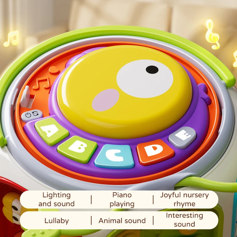 Baby Phone Toy with Music & Lights - Educational Mobile Learning Toy