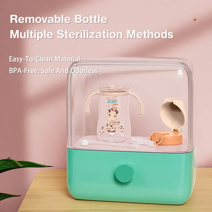Baby Training Cup with Straw - 300ml BPA-Free Sippy Cup with Handles