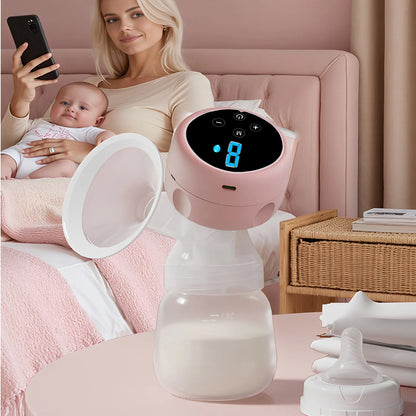 Electric Breast Pump - USB Rechargeable Smart Breast Milk Pump