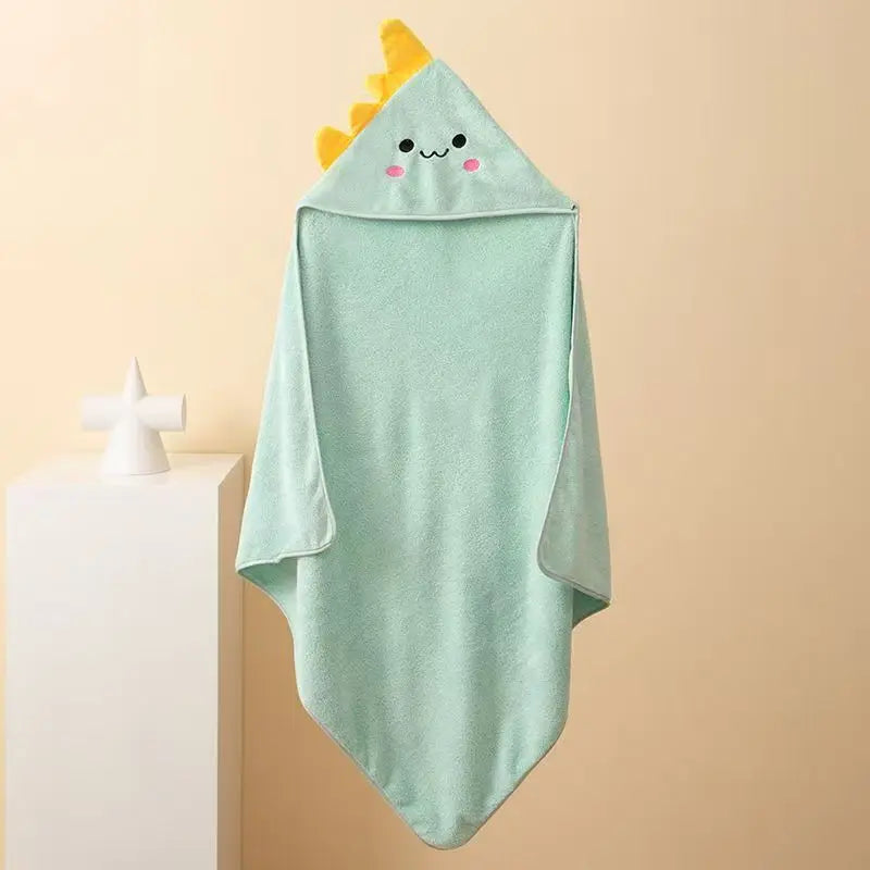 Baby Hooded Bath Towel - Soft Animal Design Wrap