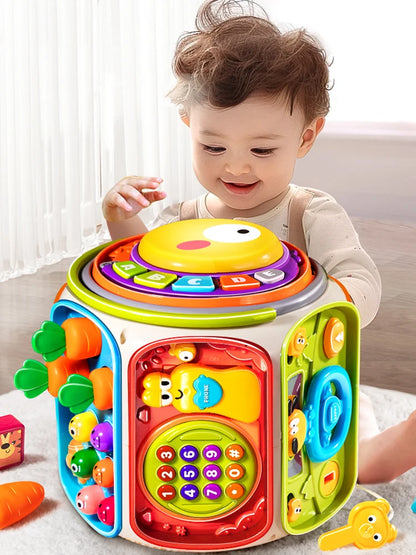 Baby Phone Toy with Music & Lights - Educational Mobile Learning Toy