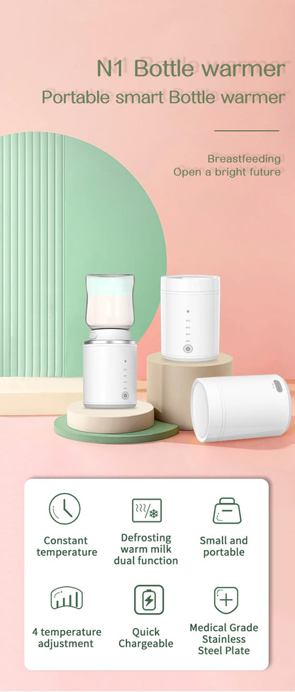 Portable Baby Bottle Warmer - Travel