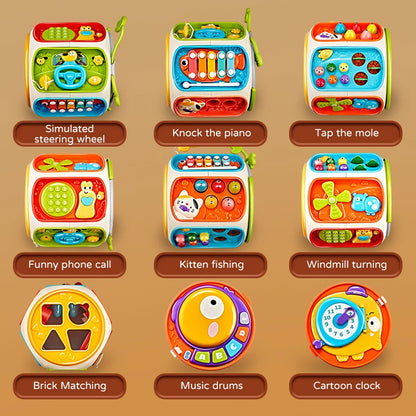 Baby Phone Toy with Music & Lights - Educational Mobile Learning Toy