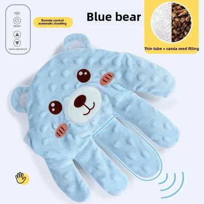 Baby Soothing Sleep Aid - Plush Hand Pillow with Remote Control