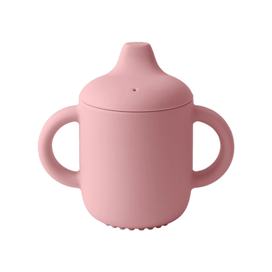 Baby Silicone Training Cup - 180ml Learning Sippy Cup