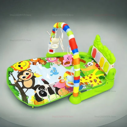 Baby Activity Gym with Piano & Music - Dinosaur Theme Play Mat