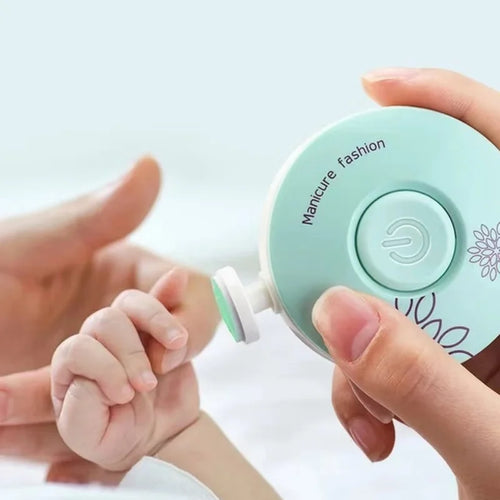 Electric Baby Nail Trimmer - Safe Nail Care Kit for Newborns & Infants