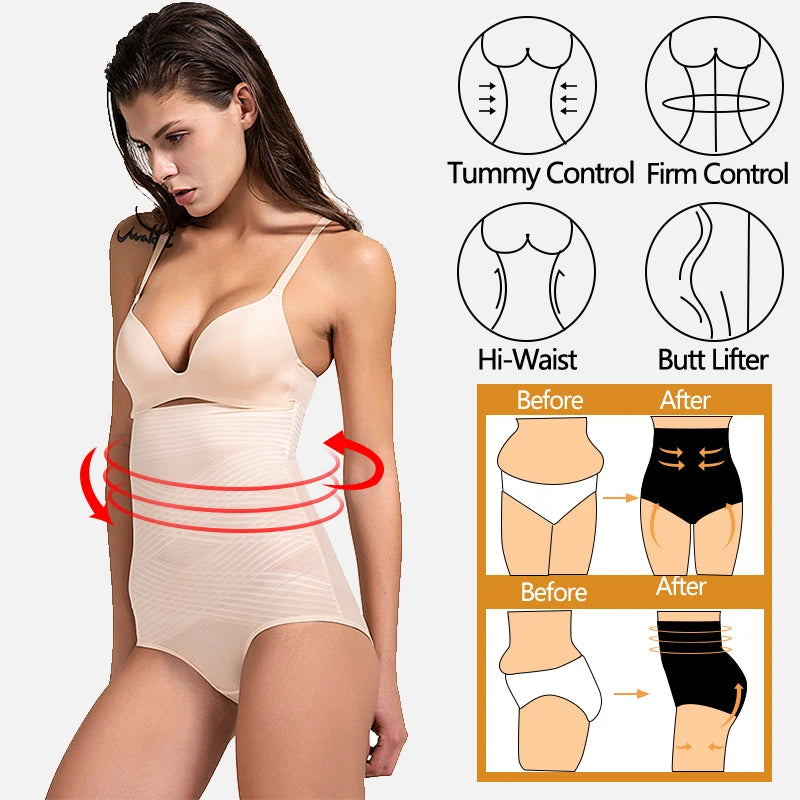 Postpartum High Waist Shaping Briefs - Tummy Control & Support