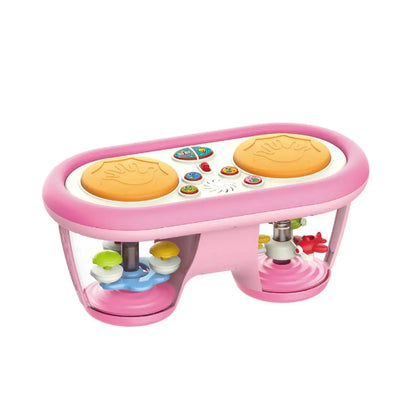 Musical Hand Drum Toy with Lights & Sounds - Interactive Learning Instrument