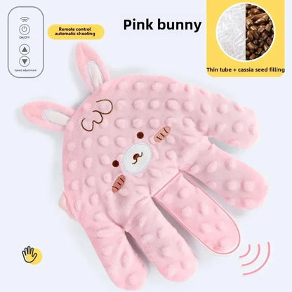 Baby Soothing Sleep Aid - Plush Hand Pillow with Remote Control