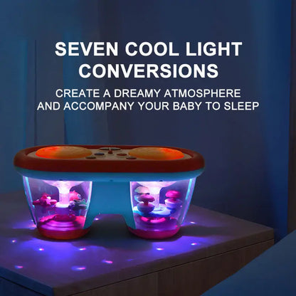 Musical Hand Drum Toy with Lights & Sounds - Interactive Learning Instrument