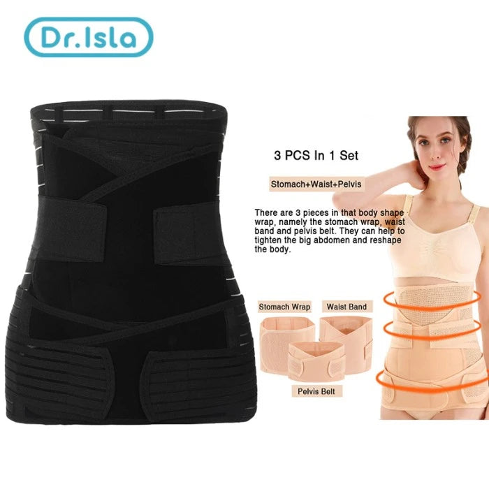 3-in-1 Postpartum Belly Wrap