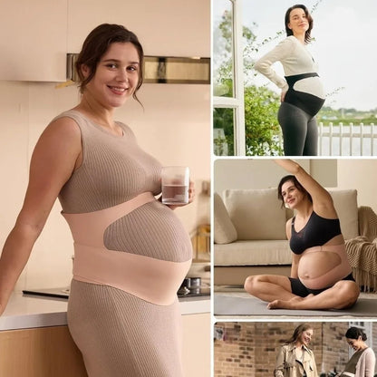 Maternity Support Belt - Adjustable Pregnancy Belly Band for Back & Waist