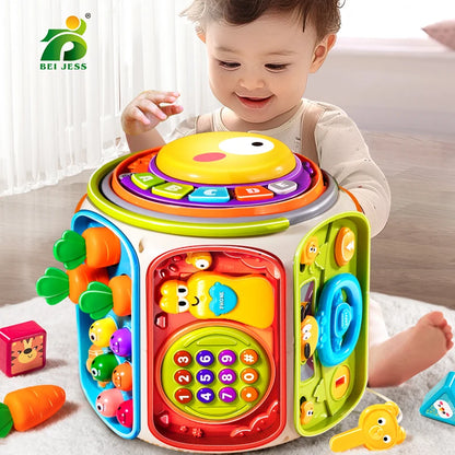 Baby Phone Toy with Music & Lights - Educational Mobile Learning Toy
