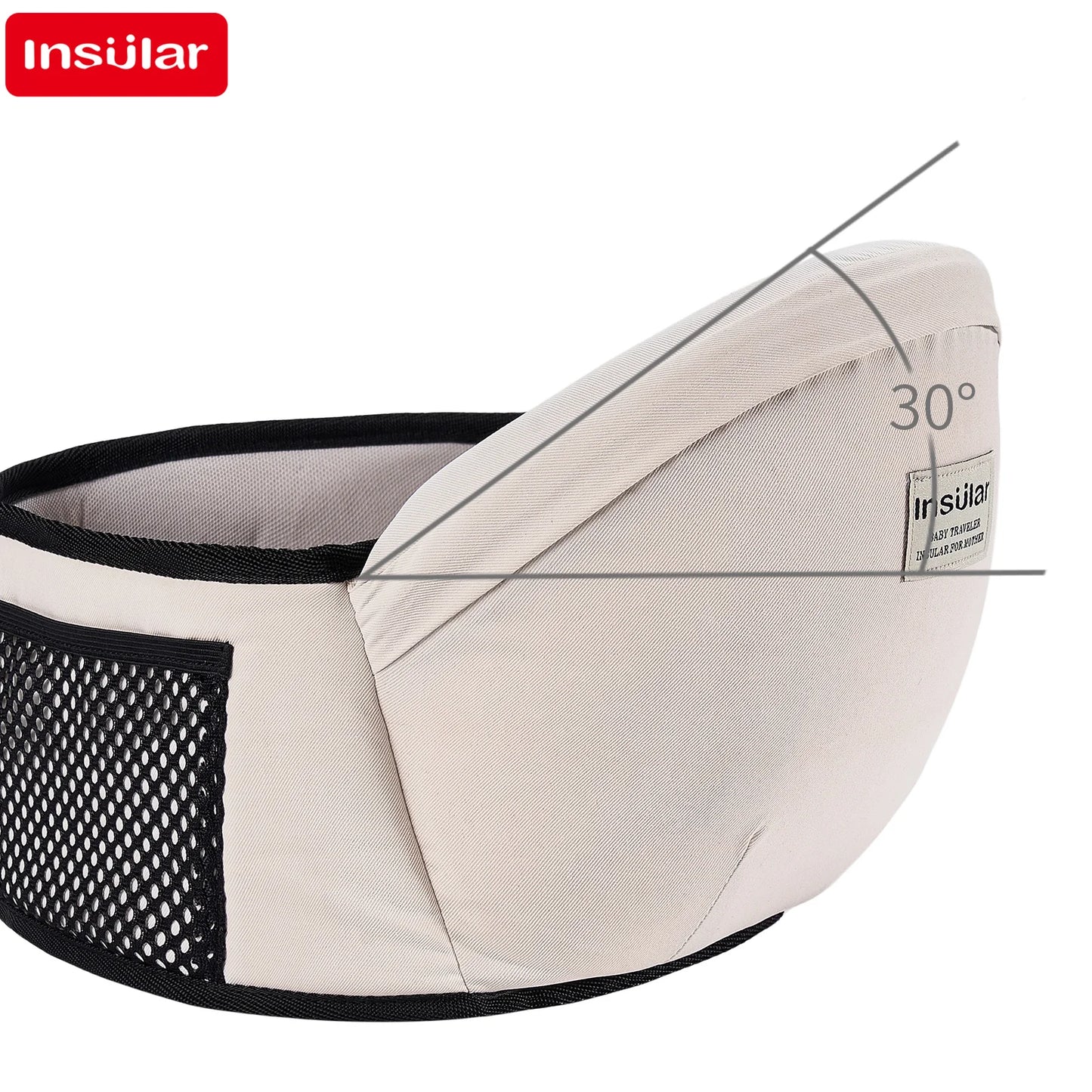 Ergonomic Baby Hip Seat Carrier with Waist Support
