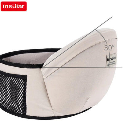 Ergonomic Baby Hip Seat Carrier with Waist Support